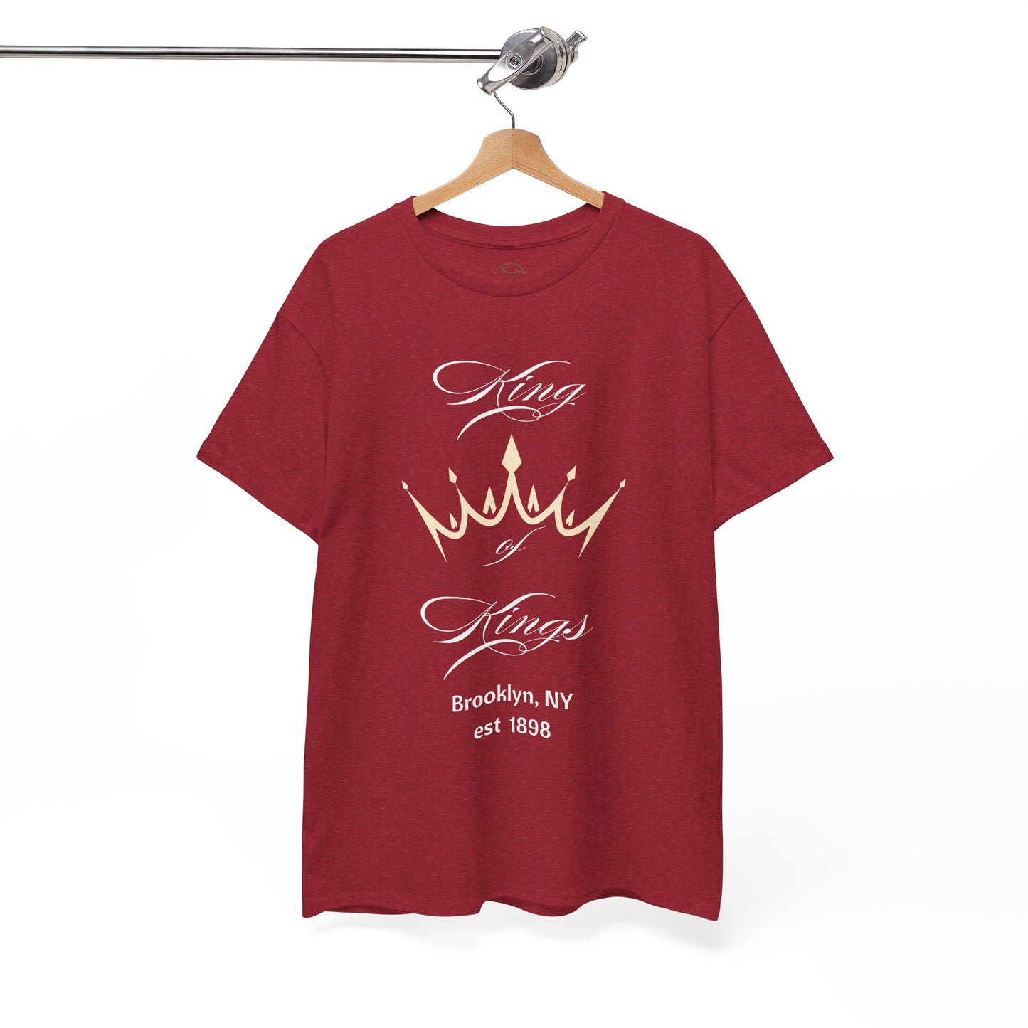 Crown Graphic Heavy Cotton Tee - Brooklyn, NY | Stylish Everyday Wear